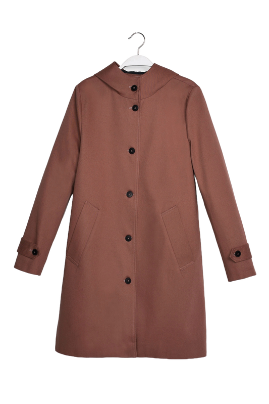 Coat Annika dark green