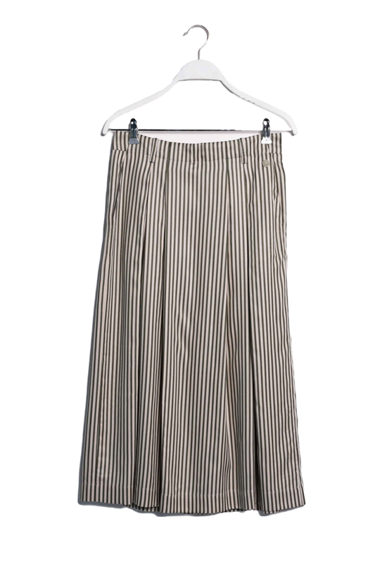 skirt LIDA green-cream striped