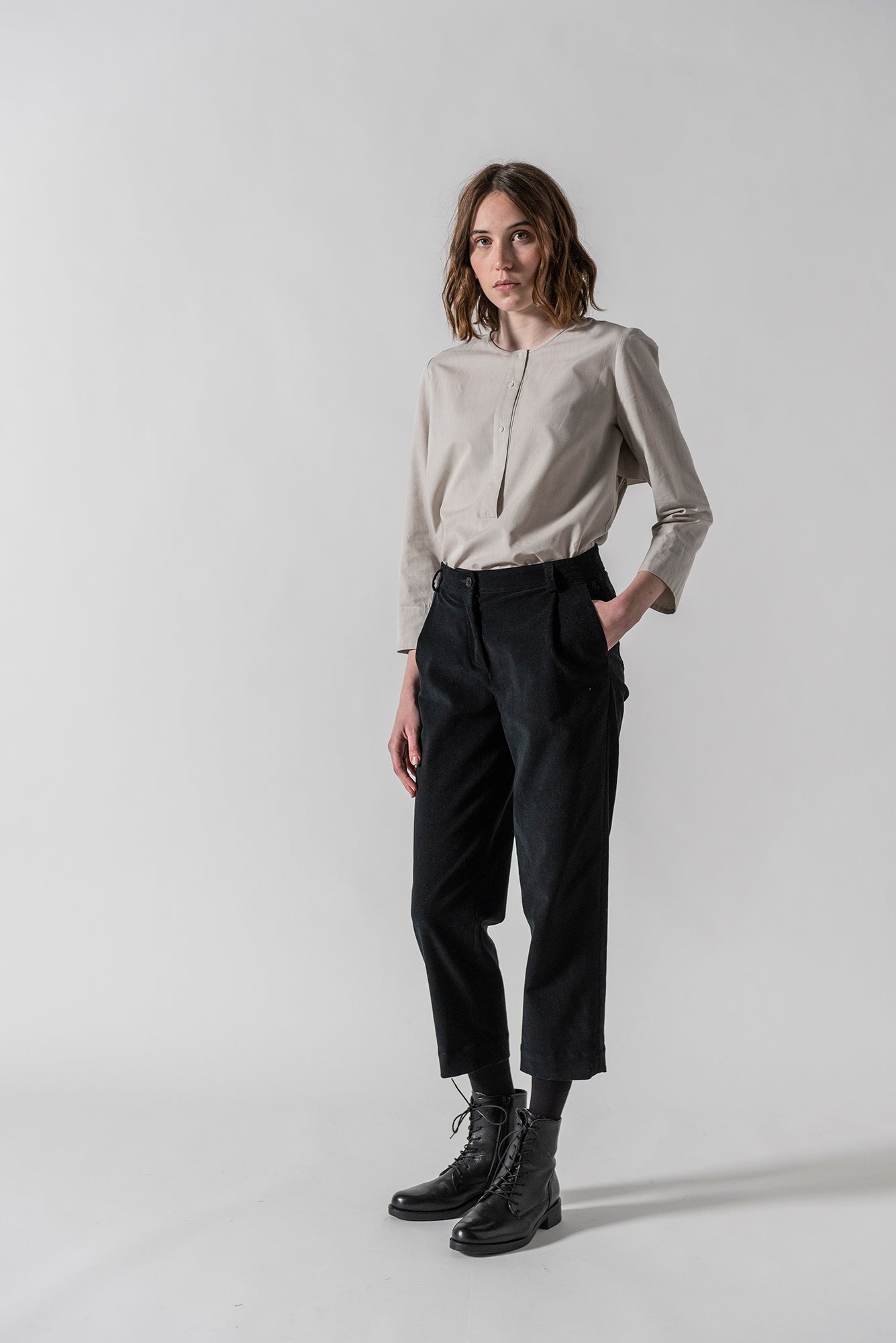 Pants MADELEINE fir
